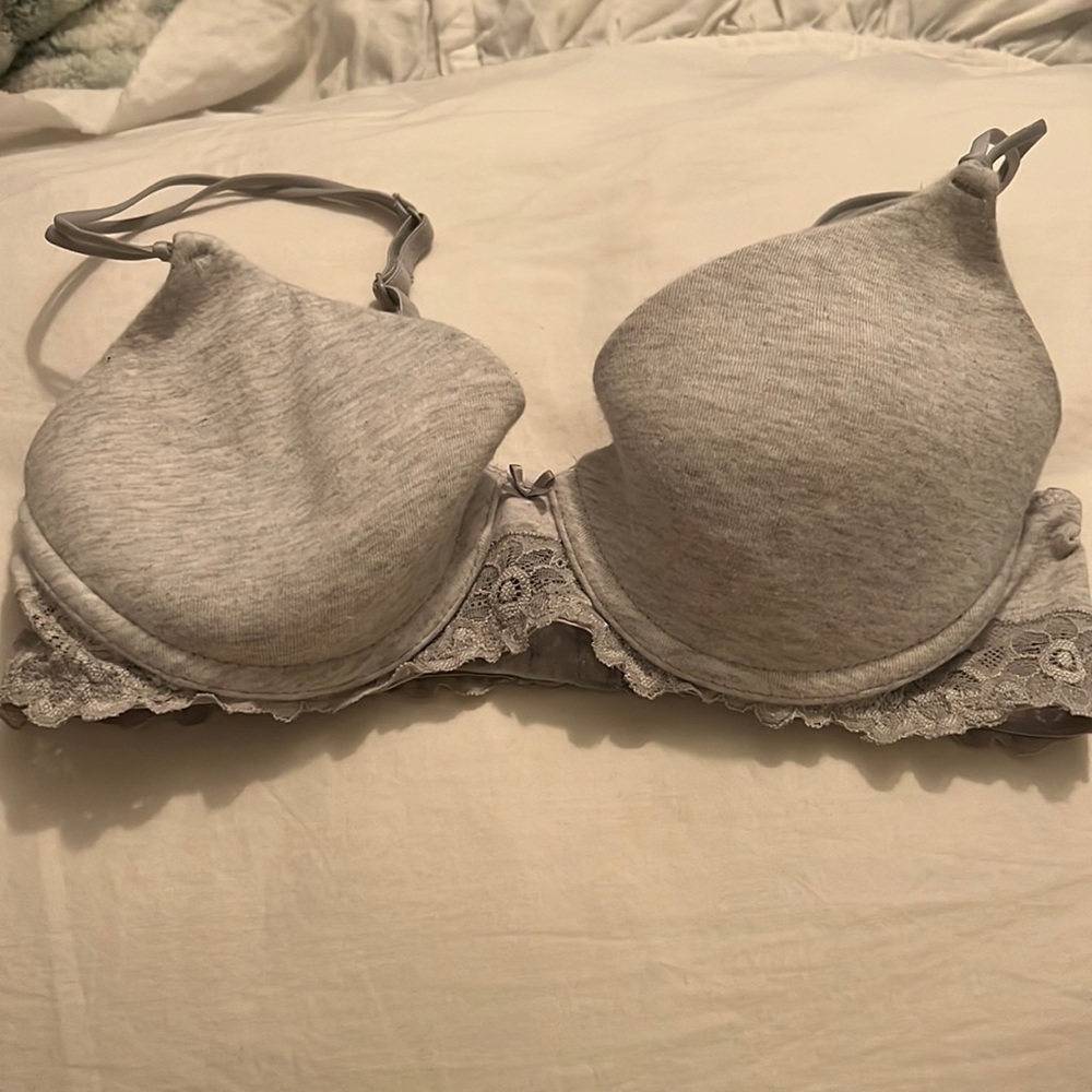 Grey aerie bra